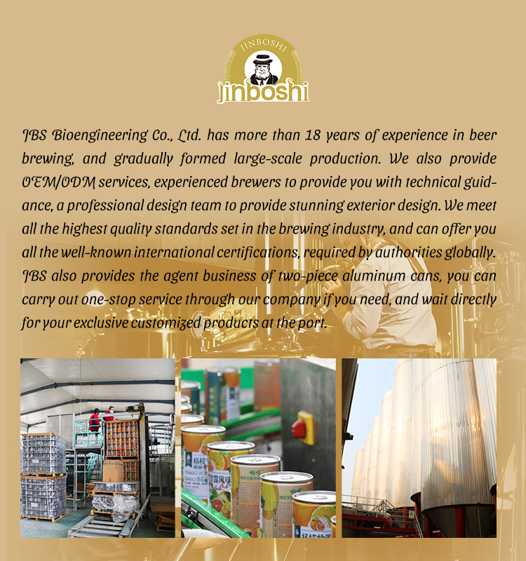 Hot Sale Custom Alcohol Content 330ml 12oz Dark Malt Beer Alcoholic Drink Wheat Stout Beer with OEM Service