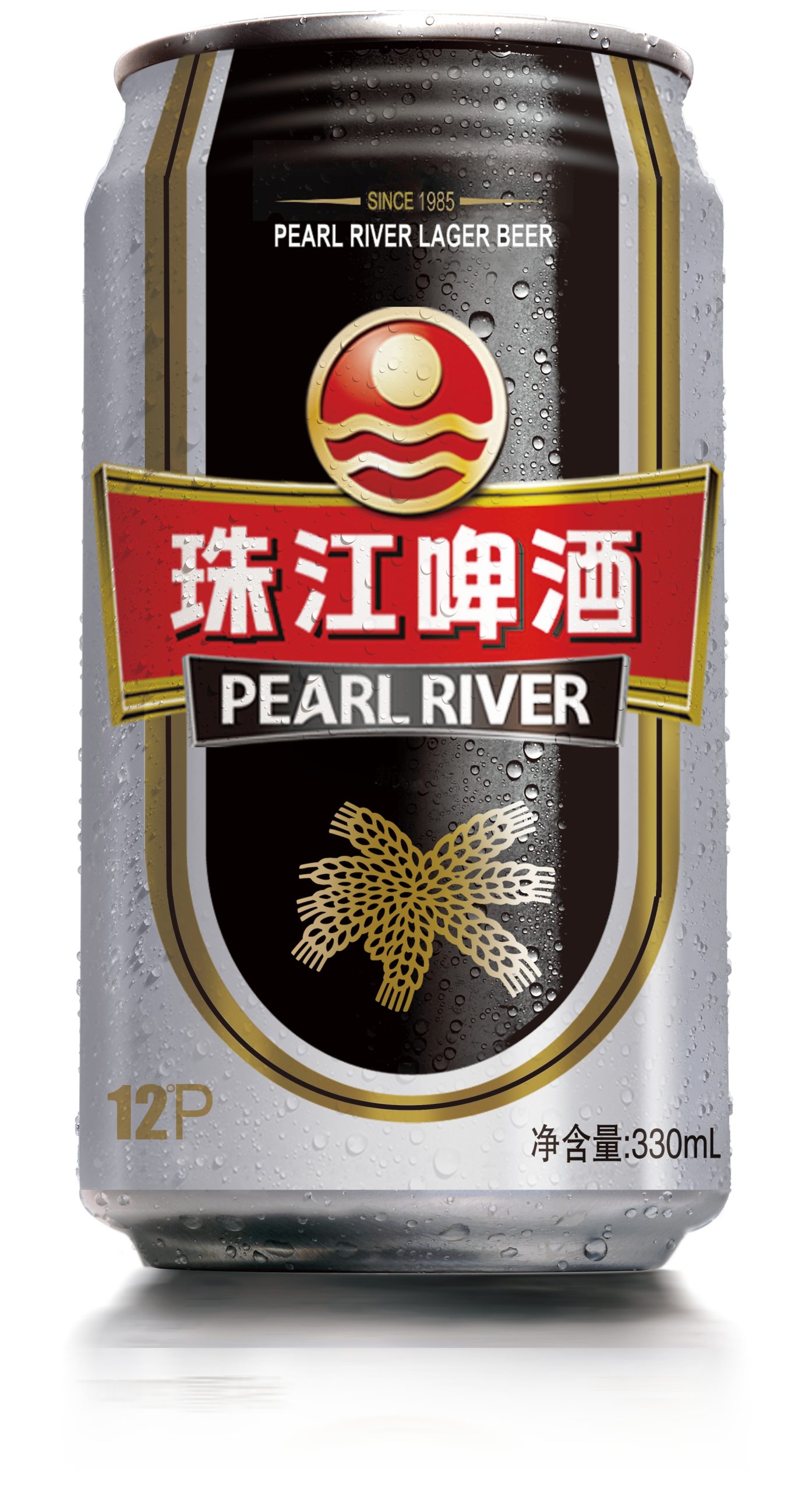 Wholesale Private Label Extra Strong 8°P Pearl River P9 Craft Wheat Malt Beer in Cans Premium 9 Beer