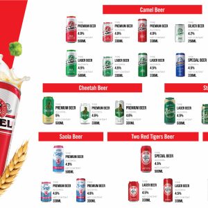 Vietnamese Brewery Wholesale 330ml Canned Lager Beer Alcoholic Beverages with Lager, Wheat & Steam Beer Options